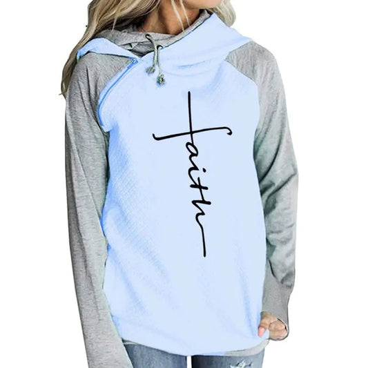 Women's Long Sleeve FAITH Hoodie