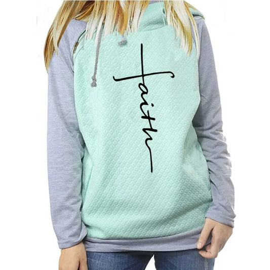 Women's Long Sleeve FAITH Hoodie