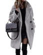 Women's knee-high trench coat