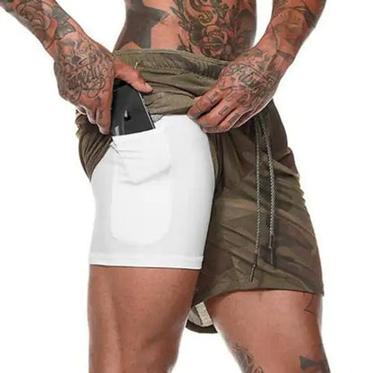 "Recruit" 2 in 1 Shorts