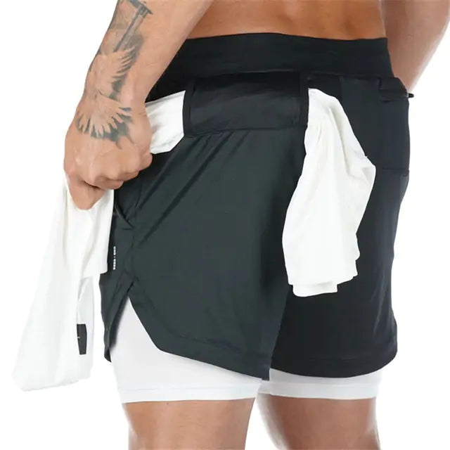 "Elite" 2 in 1 Shorts