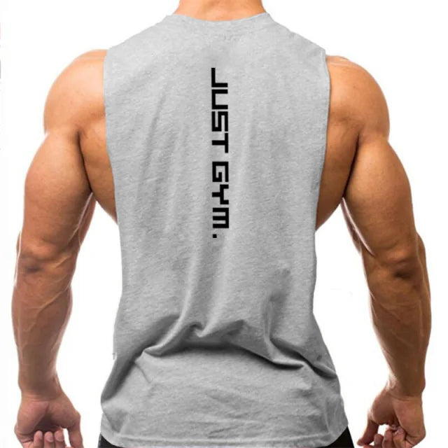 "Just Gym" Stringer Hoodie