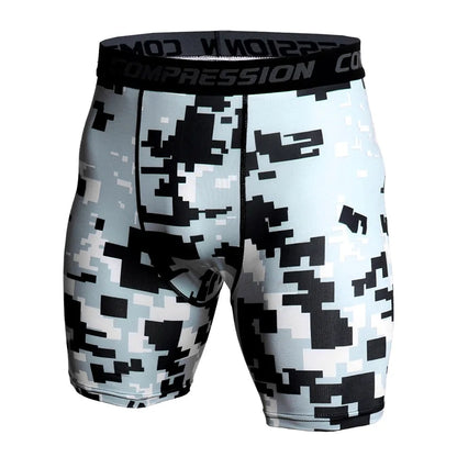 Compression Camo Shorts