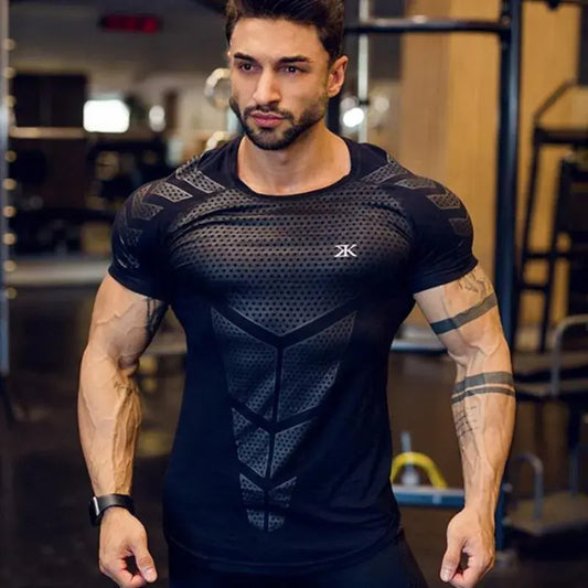 Blackout Compression gym shirt