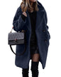 Women's knee-high trench coat