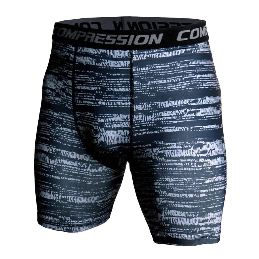 Compression Camo Shorts