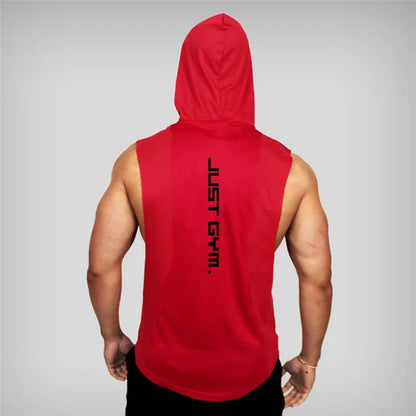 "Just Gym" Stringer Hoodie