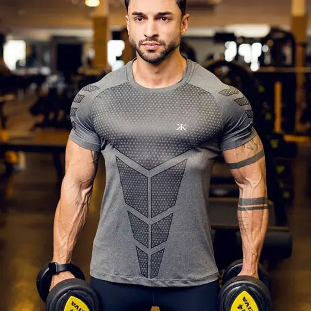 Blackout Compression gym shirt