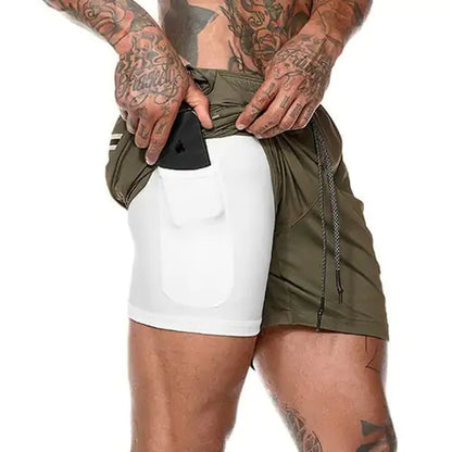 "Recruit" 2 in 1 Shorts