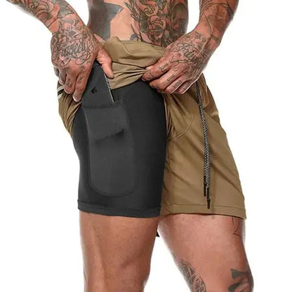 "Recruit" 2 in 1 Shorts