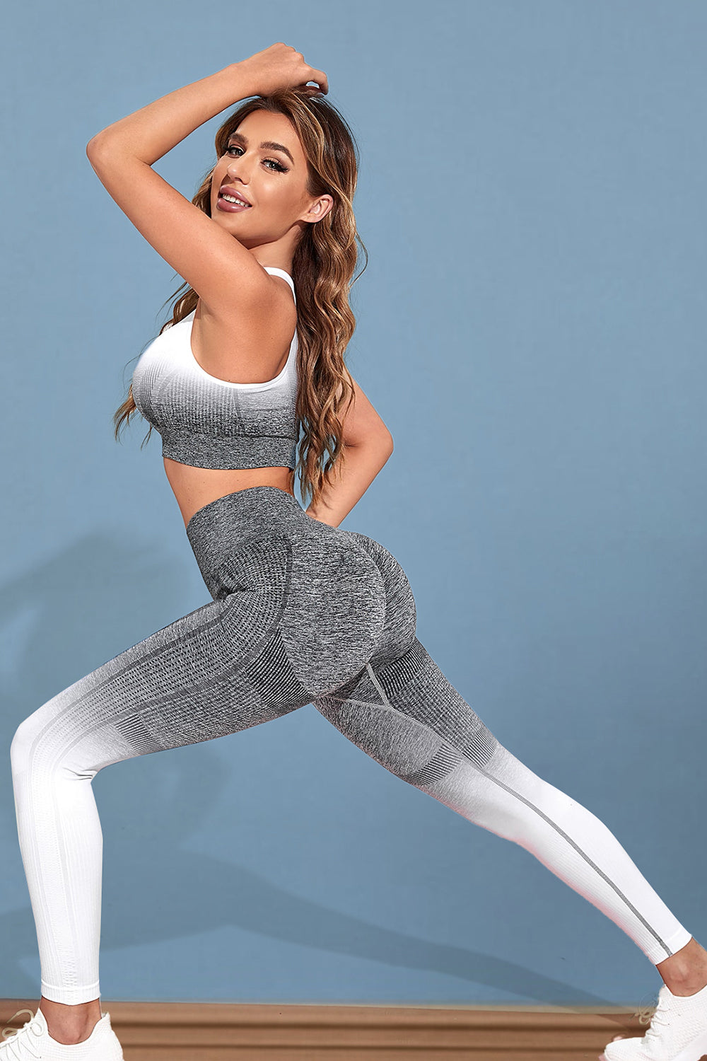 Gradient Top and Leggings Set