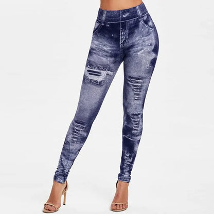 Calf-length "Jean" tights