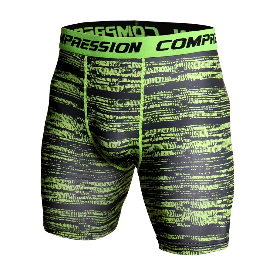 Compression Camo Shorts