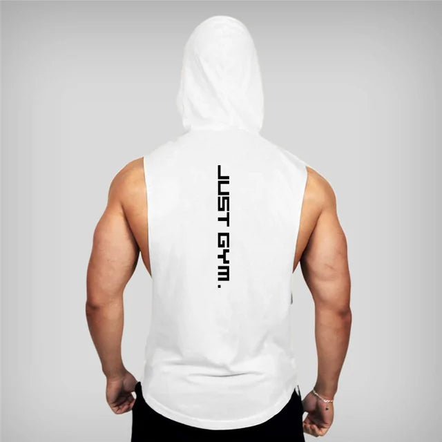 "Just Gym" Stringer Hoodie