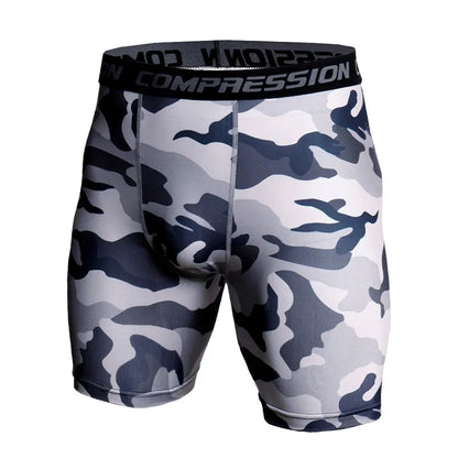 Compression Camo Shorts