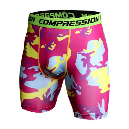 Compression Camo Shorts