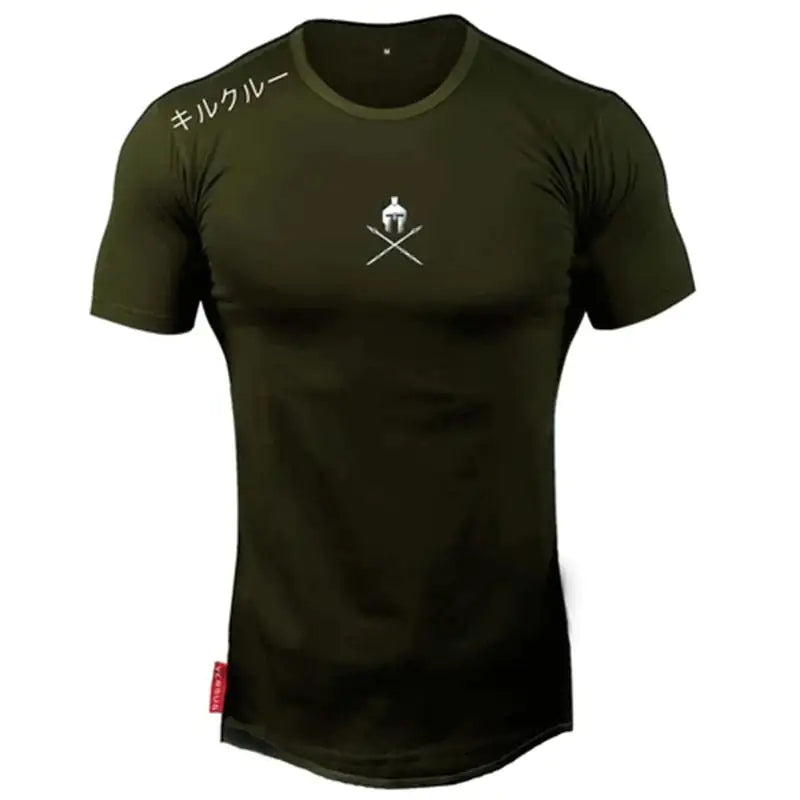 Men's "Spartan" gym shirt.