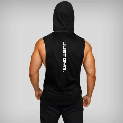 "Just Gym" Stringer Hoodie